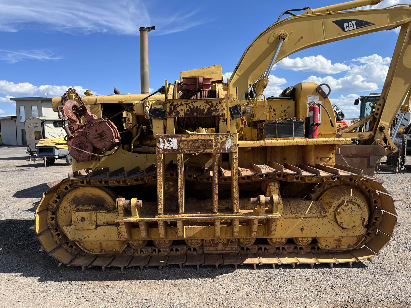 CATERPILLAR D7G CON ADITAMENTO PIPE LAYER